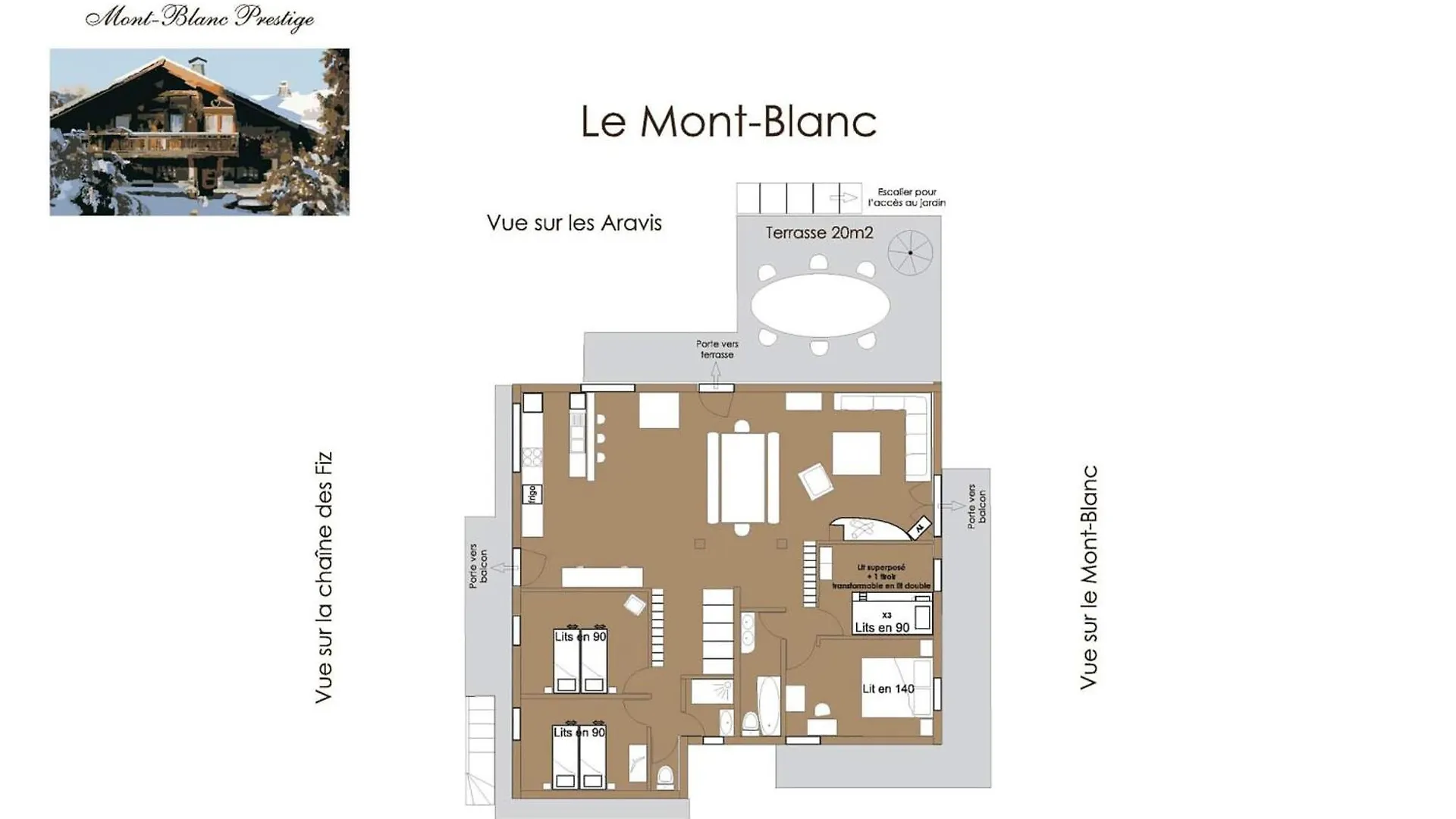 Apartamento Le Gite - Le Mont Blanc - 9 Pax Saint-Gervais-les-Bains